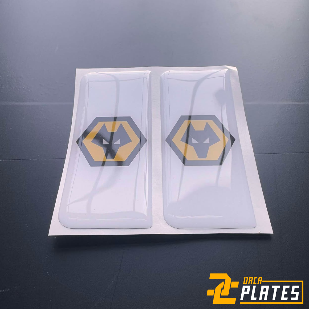 Wolverhampton Wanderers F.C. | Gel Domed Badge Only (Wolves)