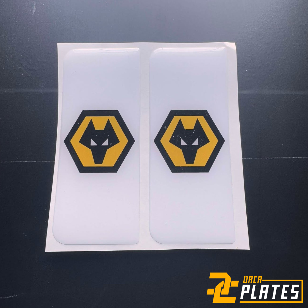 Wolverhampton Wanderers F.C. | Gel Domed Badge Only (Wolves)